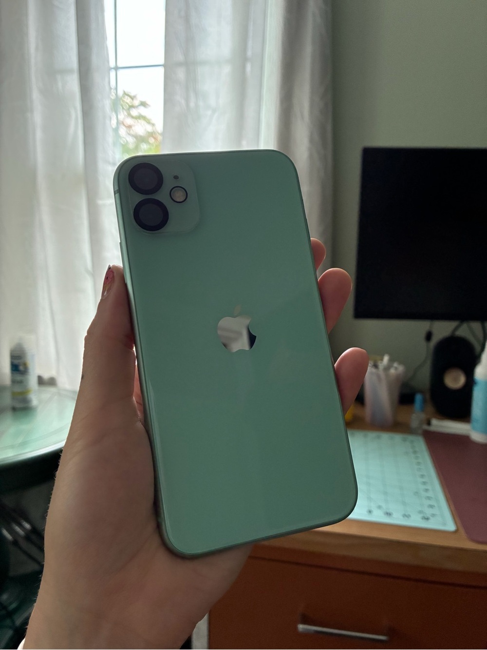 256GB Unlocked Apple iPhone 11 Mint Green 72% Battery Health
